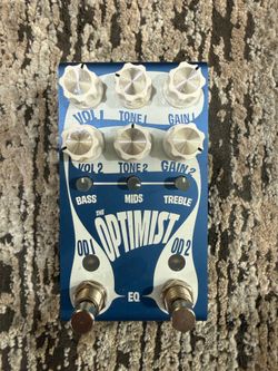 The Optimist Cory Wong Signature Overdrive pedal by Jackson Audio