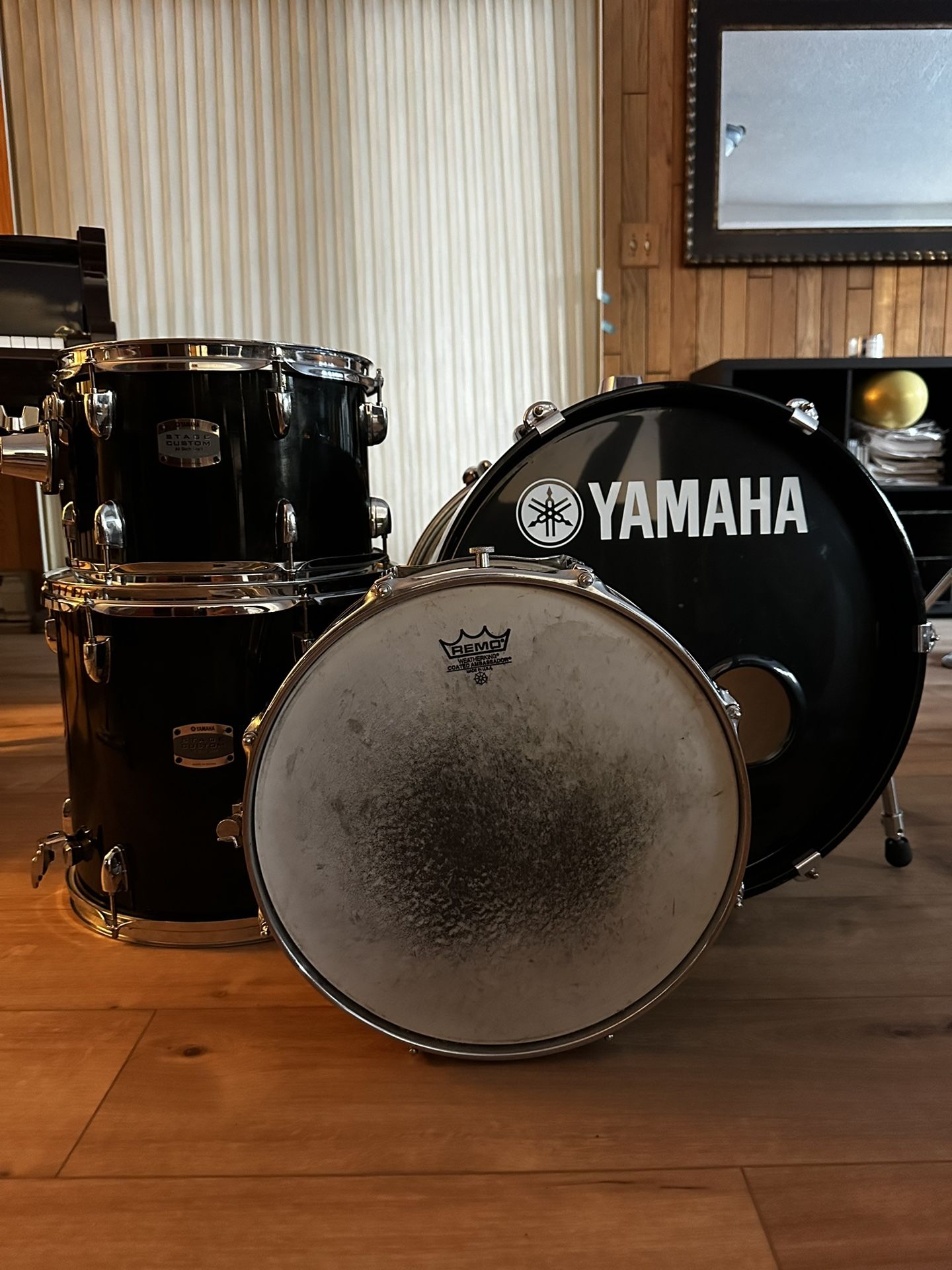 Yamaha SBP2F50 + Remo Snare and Cymbals