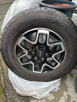 5x 2024 bronco wheels