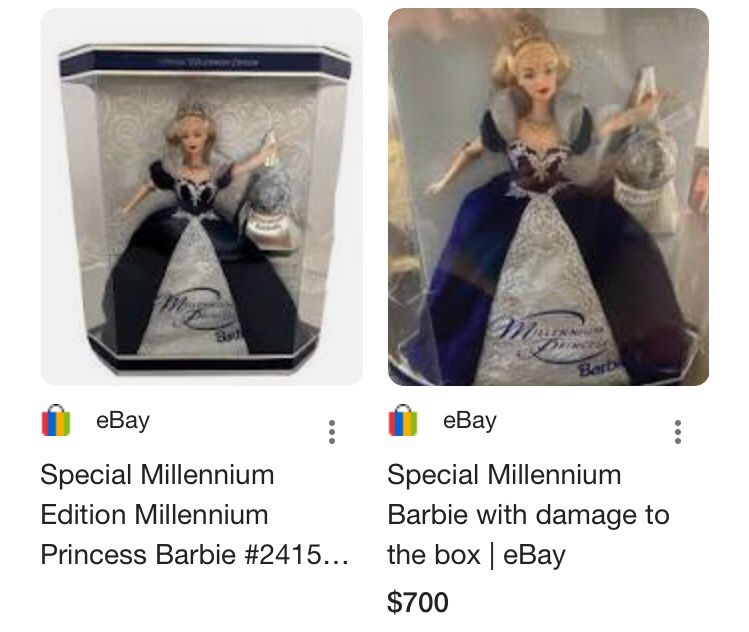 Special Millennium Edition ‘Millennium Princess’  Barbie