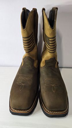 Thorogood Men's 11" USA Waterproof Wellington Work Boots - Composite Toe