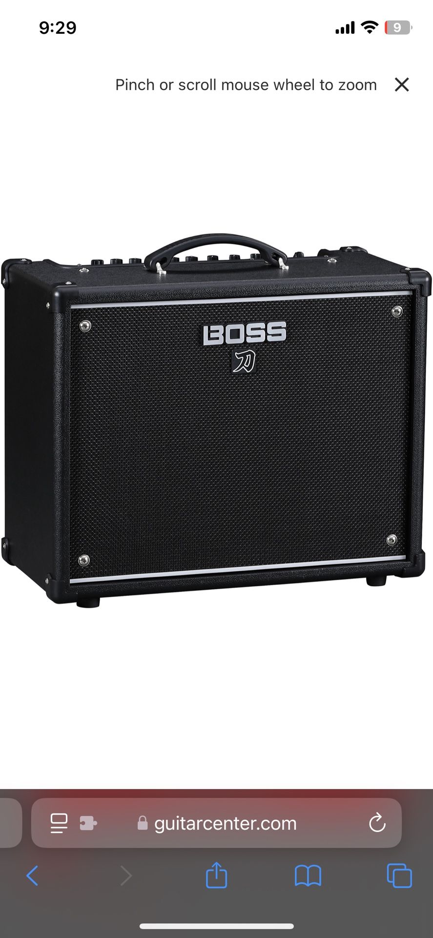 BOSS Guitar Amplifier