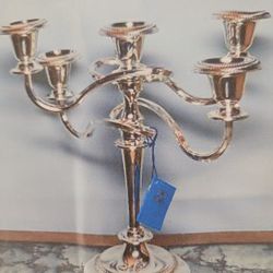 International Silver Co. 5 lite Candelabra