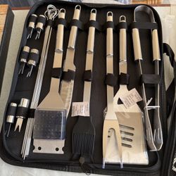 Outdoor Grill Set - New