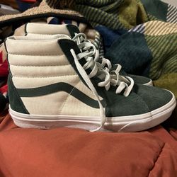 Sk8 Hi Vans Green