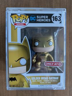 Funko Pop Golden Midas Batman #163