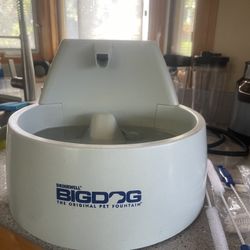 Big Dog Drinking Fountain