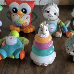 Lot of 8 Fisher-Price Link Squad Learning Toys with Music & Lights
