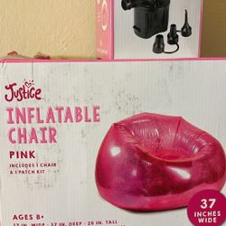 Inflatable Chair & Pump