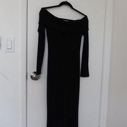 Edikted Black Maxi Dress