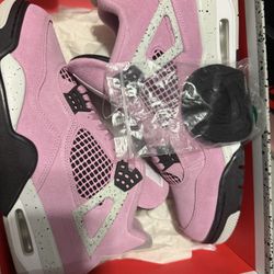 Jordan 4 Orchid 