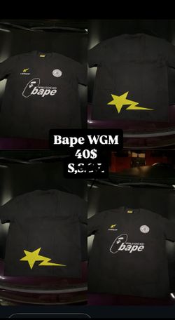 Bape WGM size s