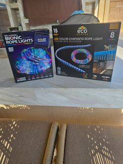 New Outdoor LED Rope lights $25