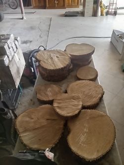 Wood slices