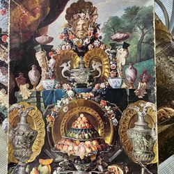 Vintage Springbok Jigsaw Puzzle - Still Life With Royal Silver