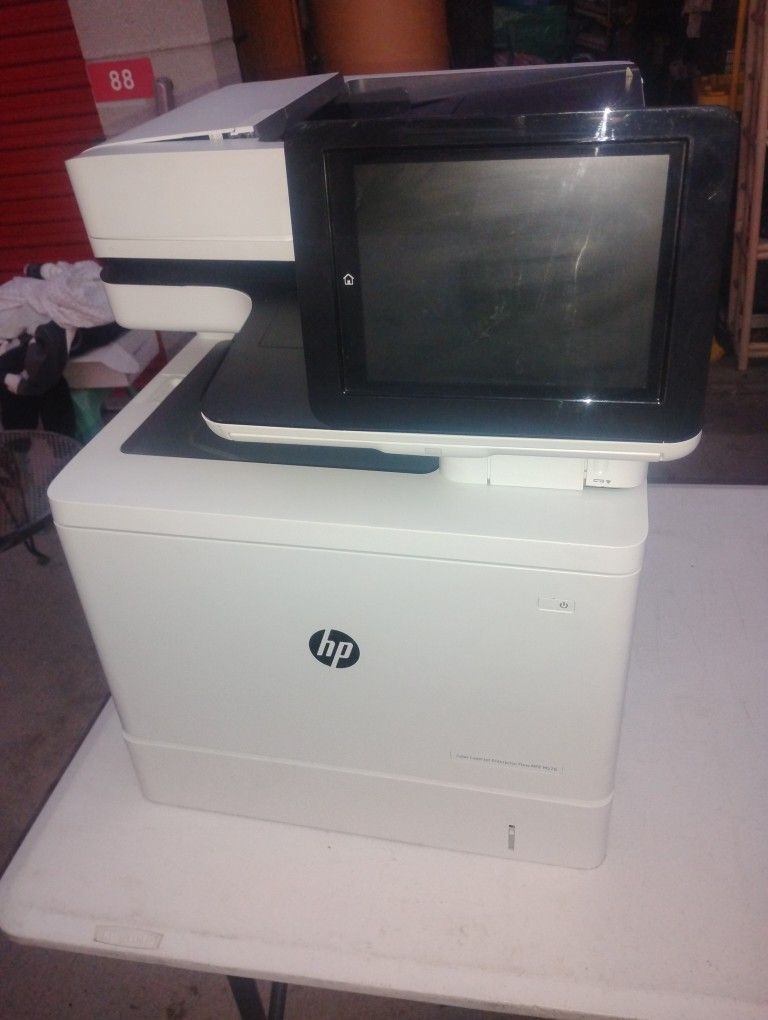 Hp Color Laser Jet Enterprise Flow Printer
