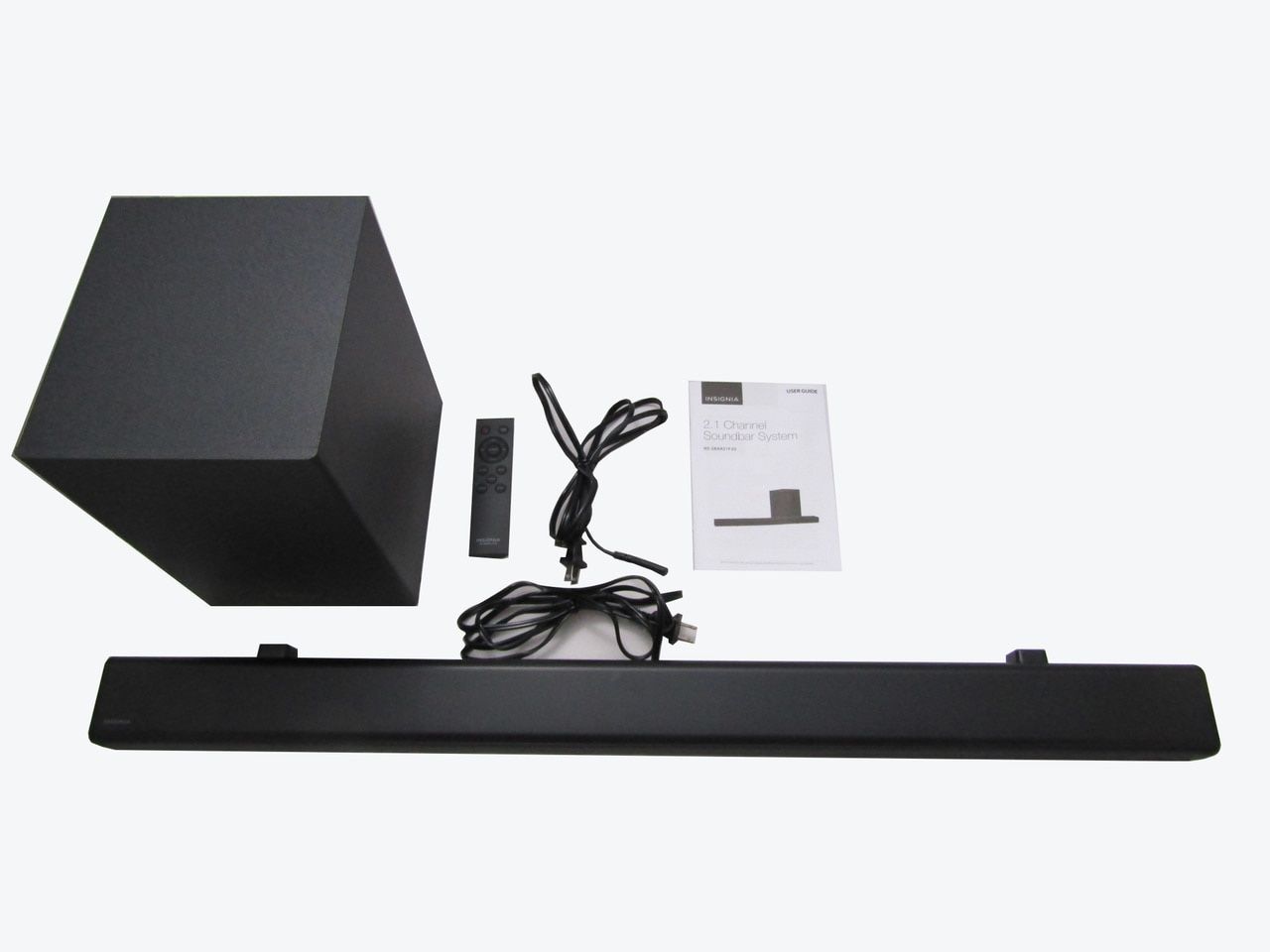 Insignia NSSBAR21F202.1Channel 80W Soundbar System With Wireless