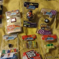 6 of the world's smallest toy collection factory sealed will not separate
