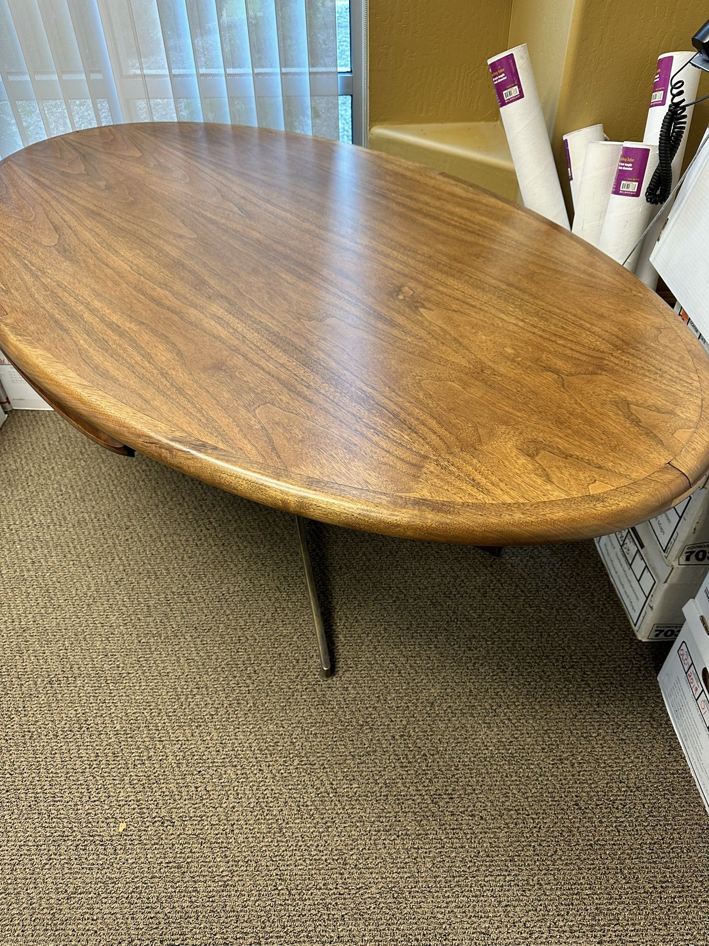 Wood Desk Or Table - Must Sell Moving