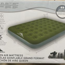 Queen High Sierra Camping Air Mattress NIB