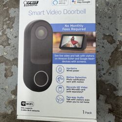 New Feit Smart Video Doorbell. Must Pickup
