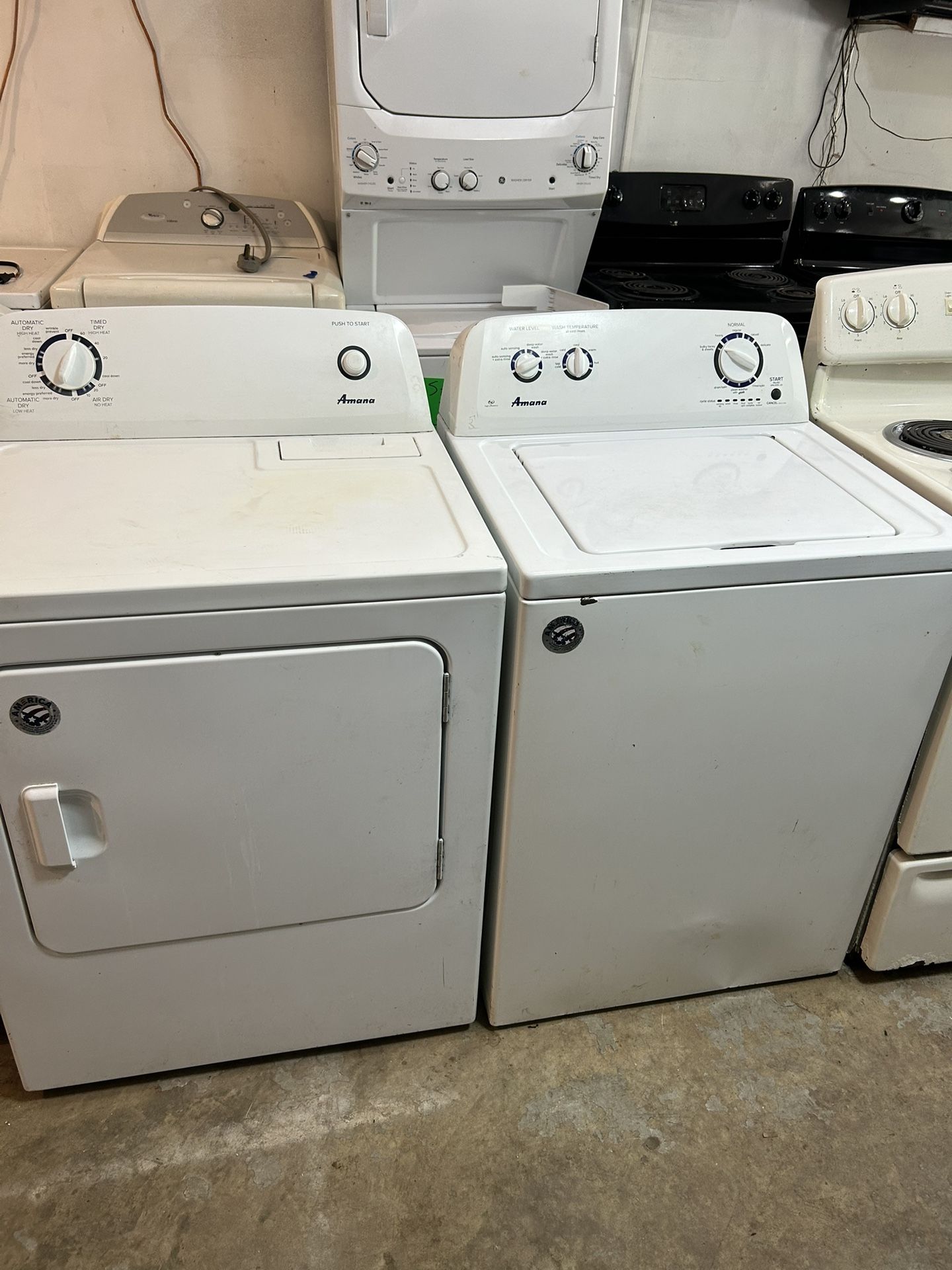 Amana Washer And Dryer