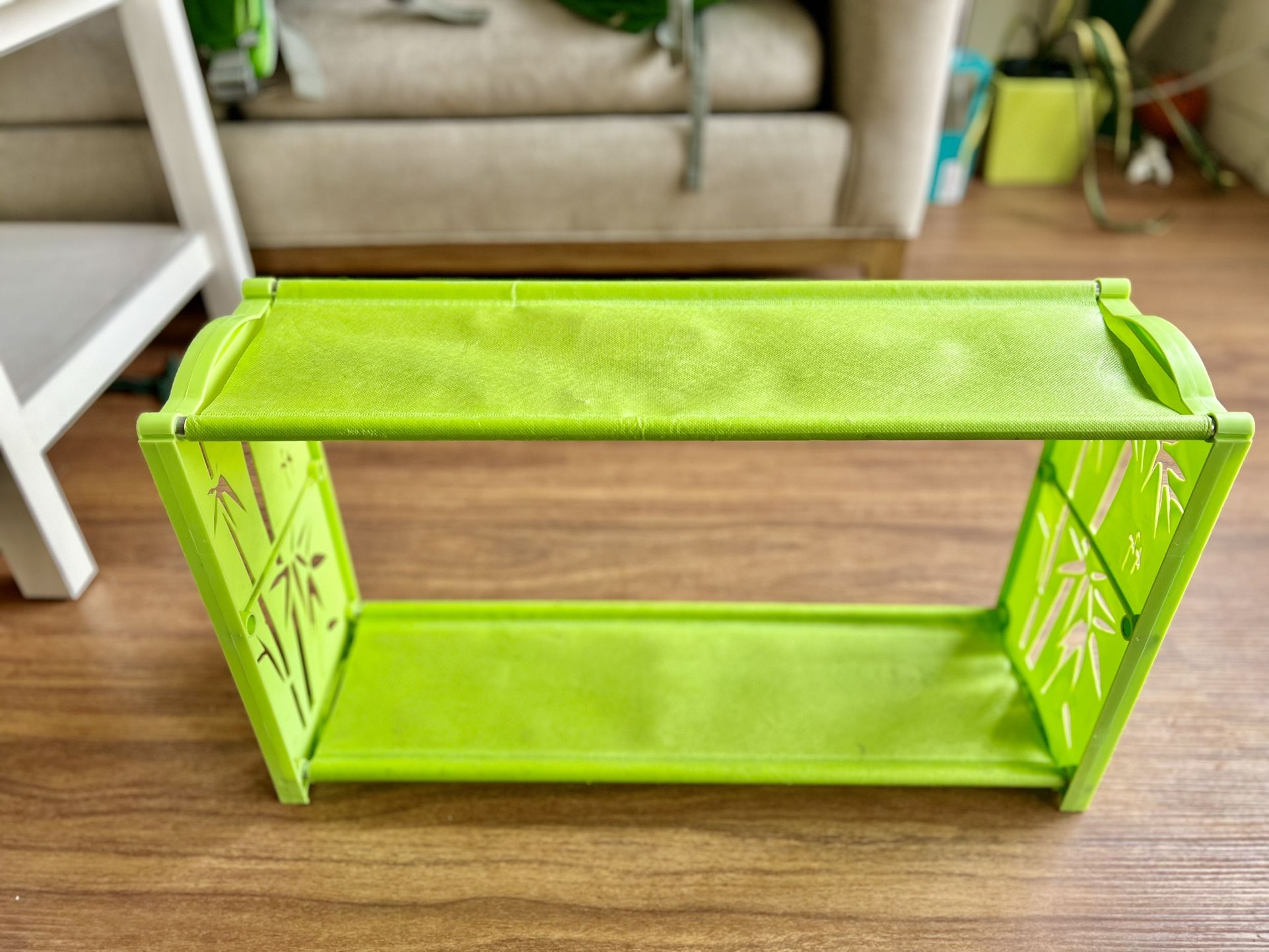 Beautiful children Shoe Rack With bamboo Images