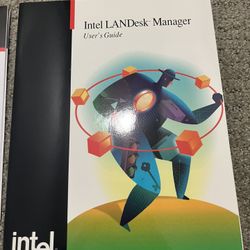Intel LANDesk Manager Books And Software 