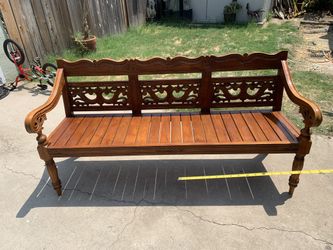 Wooden Bench 