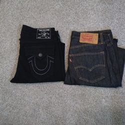 True Religion And Charcoal 501