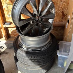 17in Kia Rims With 5x114.3 Lug Pattern 