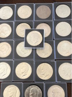 SILVER  IKE DOLLARS