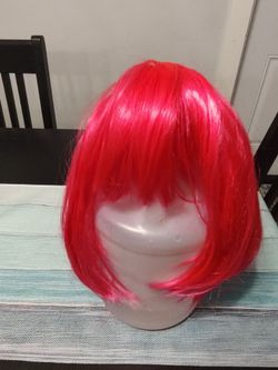 Hot Pink Wig really Cute