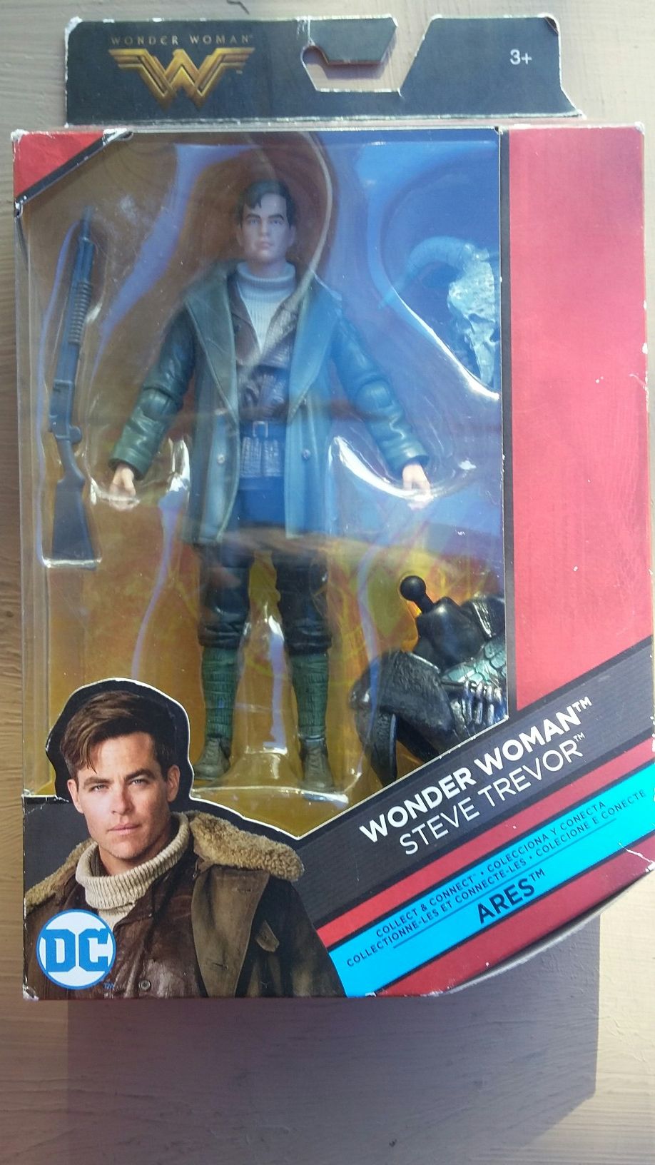 Steve Trevor Action Figure. DC Comics.