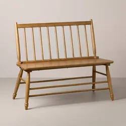 Dining Bench Aged Oak Wood Home
Furniture