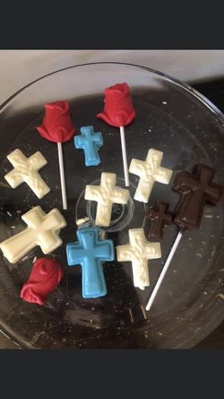 Chocolate pops party favors