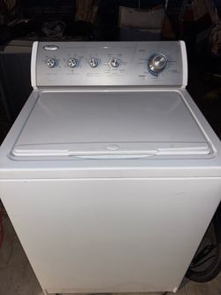 Whirpool heavy duty super capacity washer