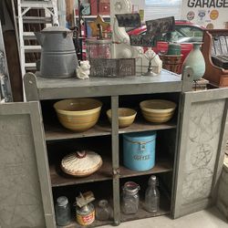 Late 1800’s Hanging Pie Safe Cabinet 