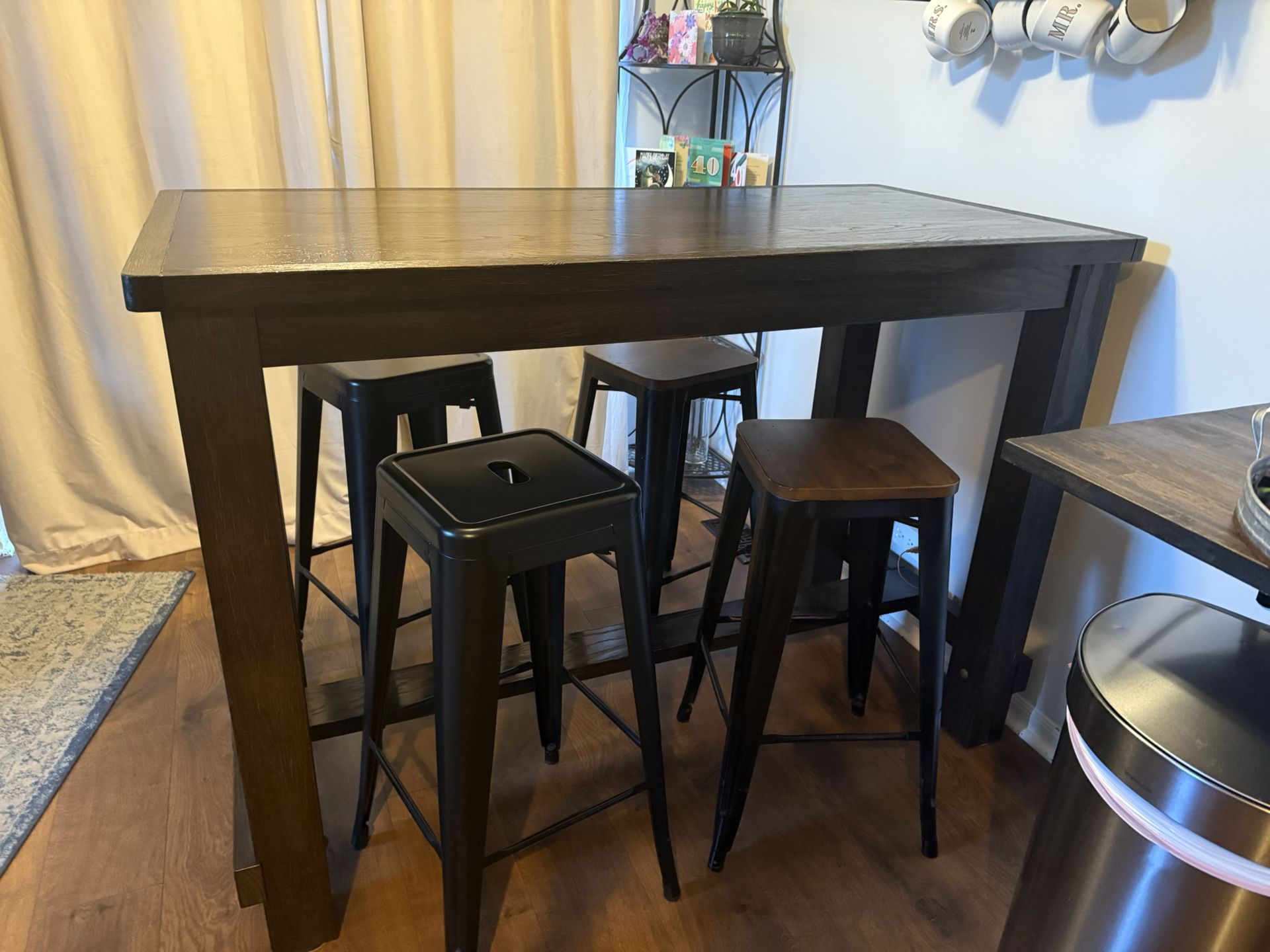 Kitchen Table, Bar Height