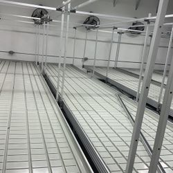 Custom V Track Bench Tables 