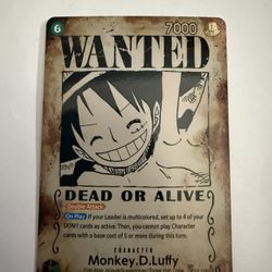 Monkey.D.Luffy (118) (Wanted Poster) - Carrying On His Will (OP13