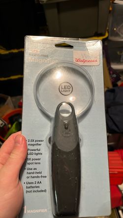 LED Light Magnifying Glass