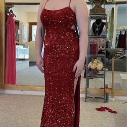 Red Alyce Paris Size 6 Dress