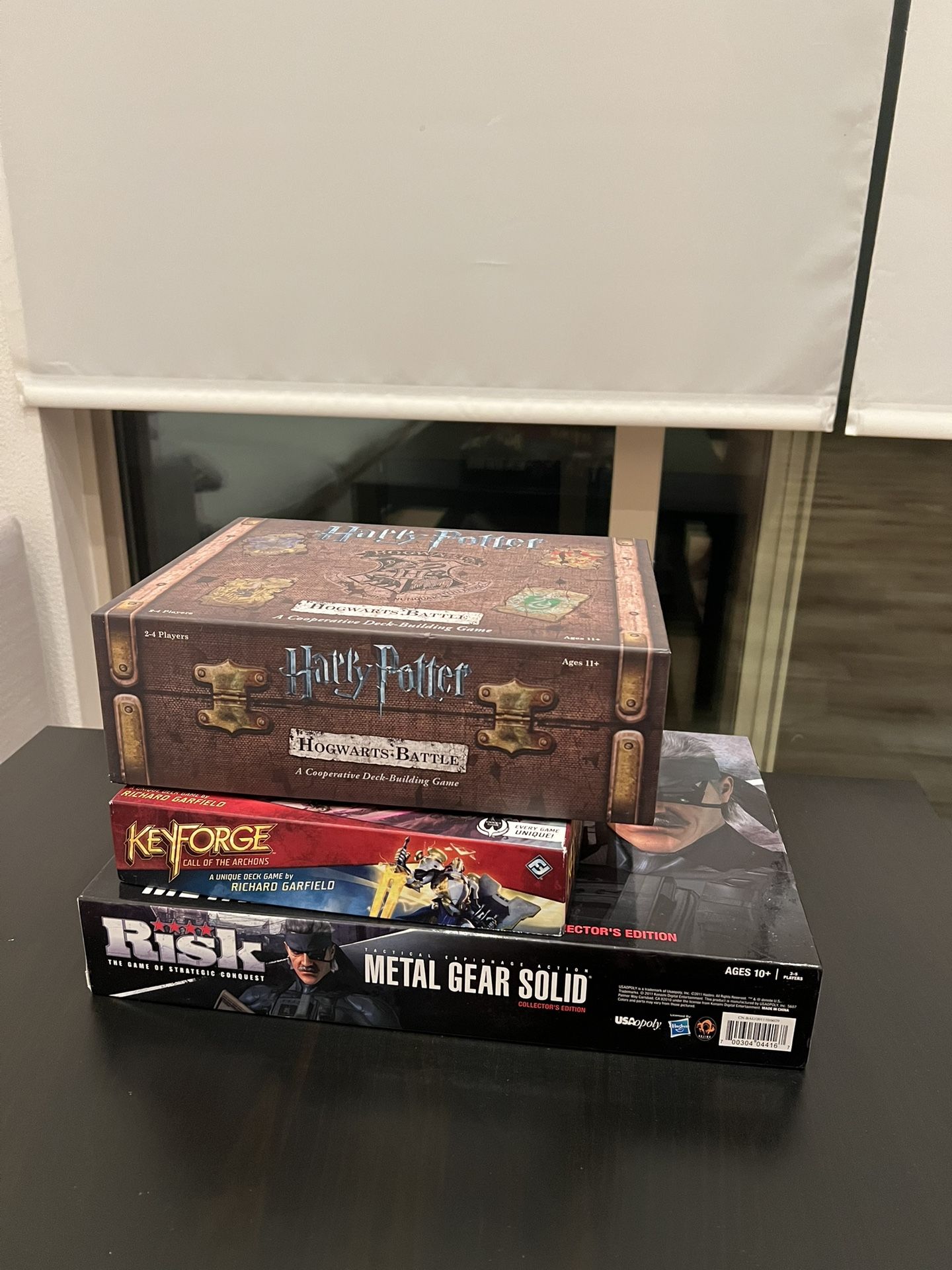 Board Games - Harry Potter Hogwarts Battle + Keyforge Call of the Archons