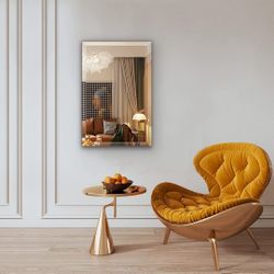 Frame less Mirror 16" X 24" New