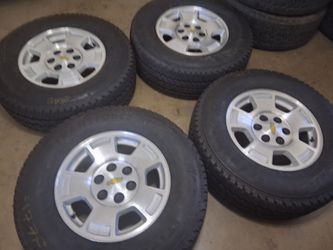 17"Rines y Llantas Chevy Silverado Tahoe