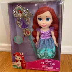DISNEY PRINCESS ARIEL DOLL (NEW)