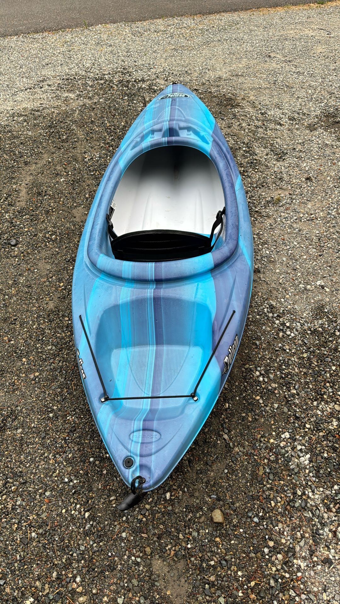 pelican clipper box kayak 7’10” lightweight