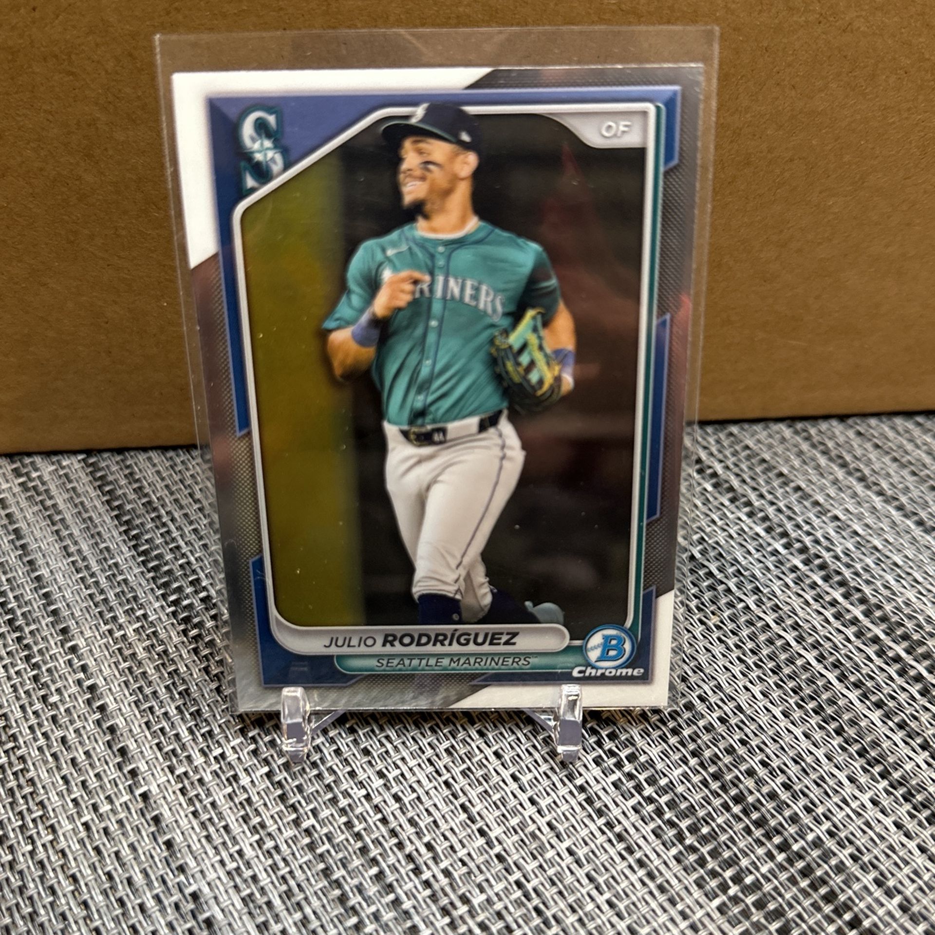 2024 Bowman Chrome Julio Rodriguez #95 Seattle Mariners