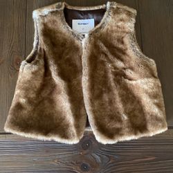 Fur Little Girls Vest